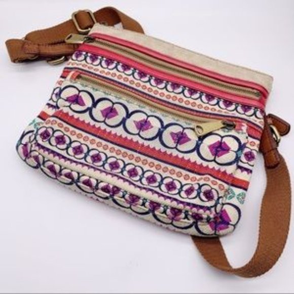Fossil Handbags - Fossil Hippie Boho Crossbody Bag
